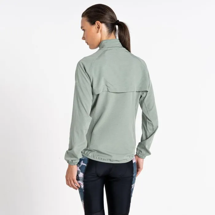 Dare 2b Rebound Lightweight Windshell Lilypad Green Women Lightweight Jackets