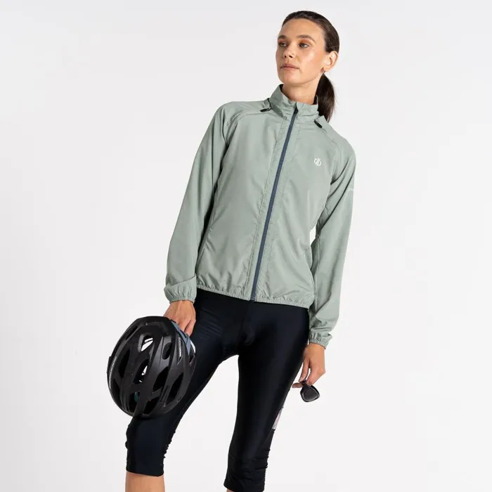 Dare 2b Rebound Lightweight Windshell Lilypad Green Women Lightweight Jackets
