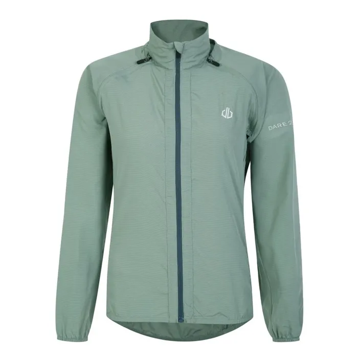 Dare 2b Rebound Lightweight Windshell Lilypad Green Women Lightweight Jackets