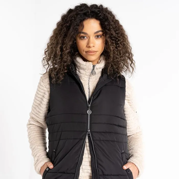 Dare 2b Reputable II Longline Gilet Black Women Gilets