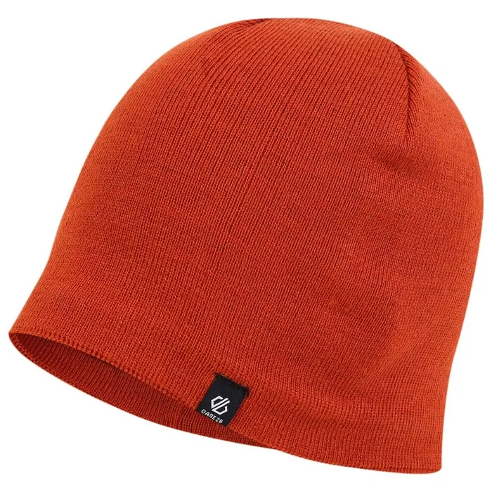 Dare 2b Rethink Embroidered Beanie Hat Rooibos Tea Brown Men Hats