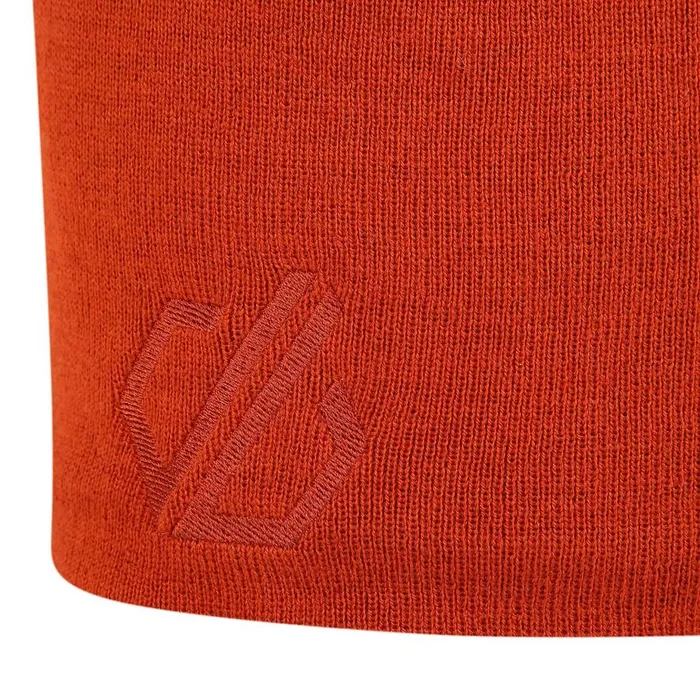 Dare 2b Rethink Embroidered Beanie Hat Rooibos Tea Brown Men Hats