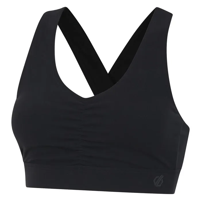 Dare 2b Revived Sports Bra Black Women Gym Tops
