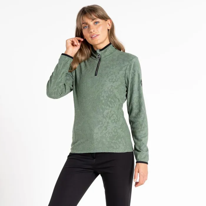 Dare 2b Savy II Half Zip Fleece Duck Green Women Fleece