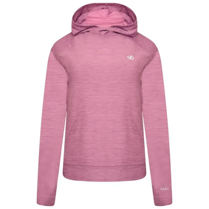 Dare 2b Sprint City Lightweight Hoodie Dusty Lavender Marl Women Gym Tops