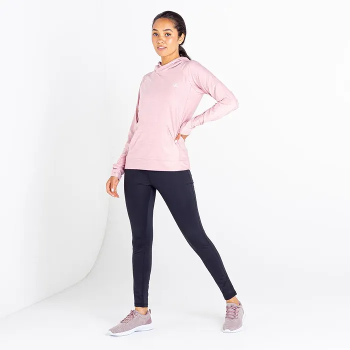 Dare 2b Sprint City Lightweight Hoodie Powder Pink Women Hoodies and Sweatshirts