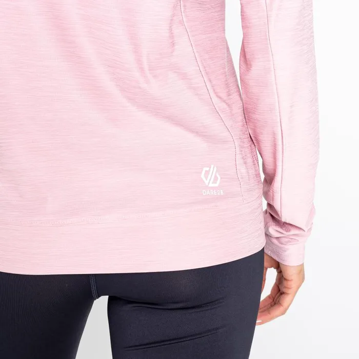 Dare 2b Sprint City Lightweight Hoodie Powder Pink Women Hoodies and Sweatshirts
