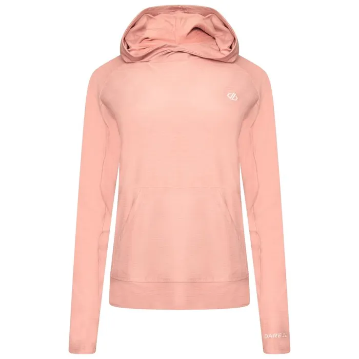 Dare 2b Sprint City Lightweight Hoodie Powder Pink Women Hoodies and Sweatshirts