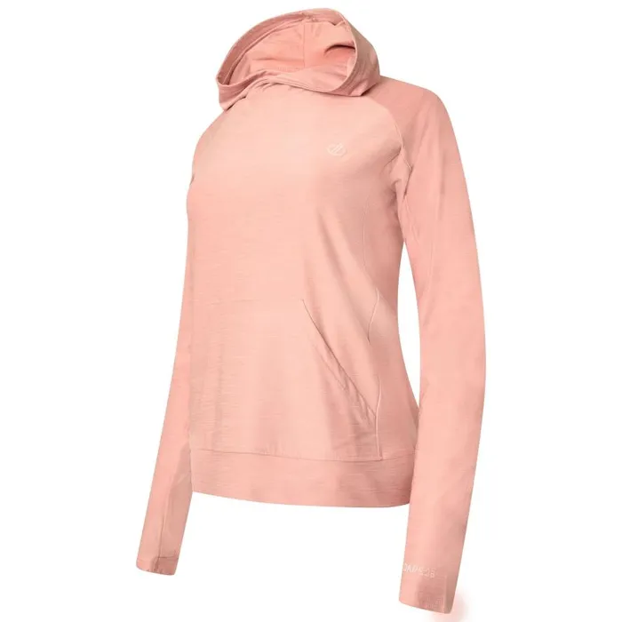 Dare 2b Sprint City Lightweight Hoodie Powder Pink Women Hoodies and Sweatshirts