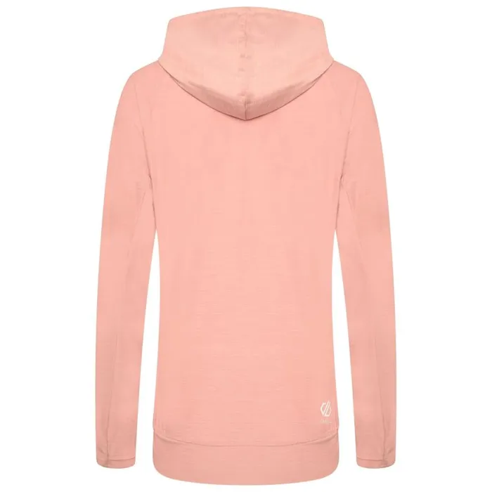 Dare 2b Sprint City Lightweight Hoodie Powder Pink Women Hoodies and Sweatshirts