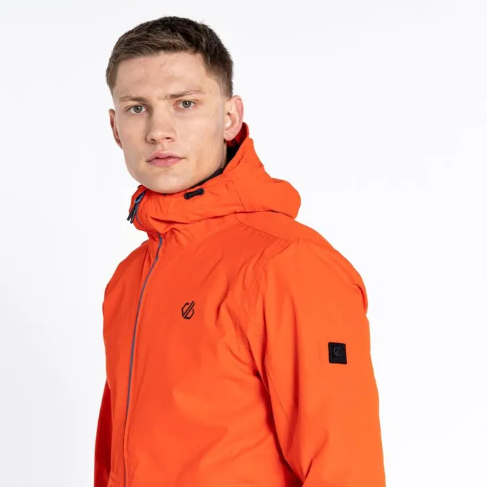 Dare 2b Stay Ready Recycled Waterproof Jacket Burnt Salmon Men Waterproof Jackets