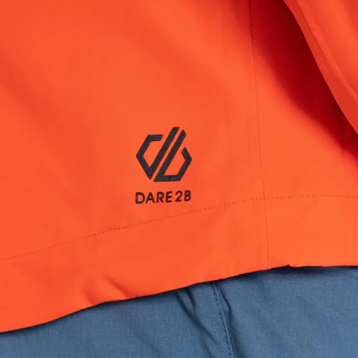Dare 2b Stay Ready Recycled Waterproof Jacket Burnt Salmon Men Waterproof Jackets
