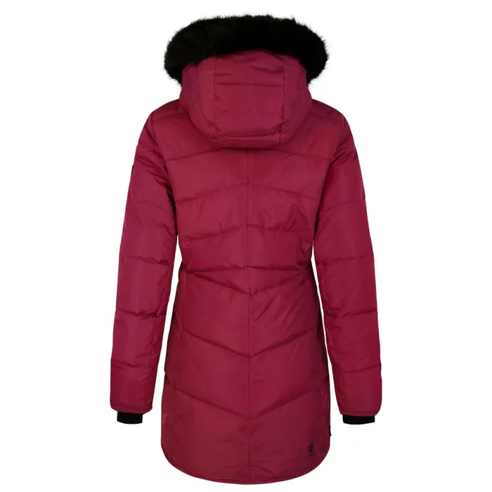 Dare 2b Striking III Mid Length Padded Jacket Pink Women Insulated Jackets