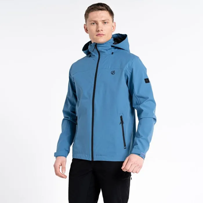Dare 2b Switch Out Recycled Waterproof Jacket Stellar Blue Men Waterproof Jackets
