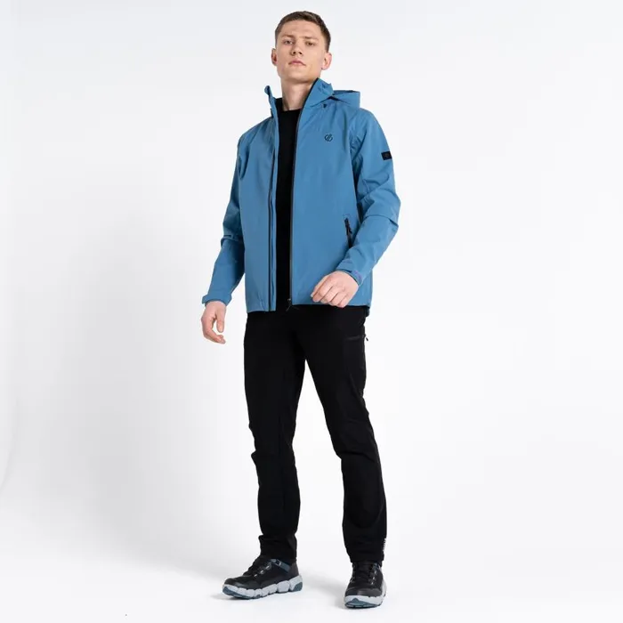 Dare 2b Switch Out Recycled Waterproof Jacket Stellar Blue Men Waterproof Jackets