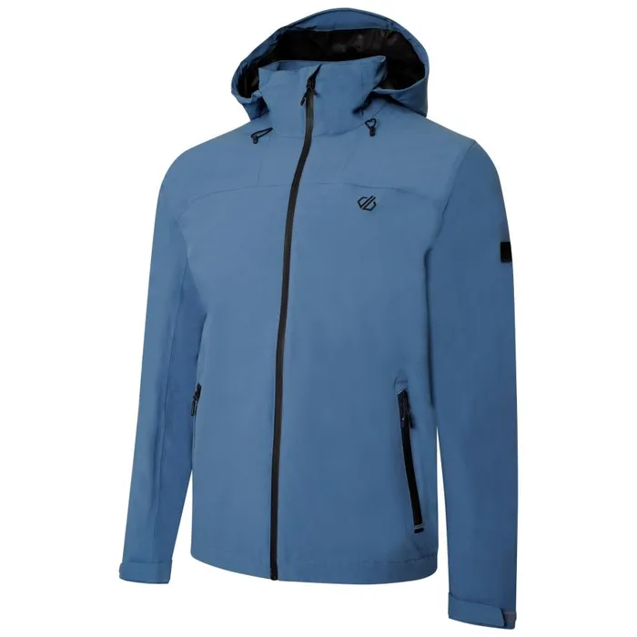 Dare 2b Switch Out Recycled Waterproof Jacket Stellar Blue Men Waterproof Jackets