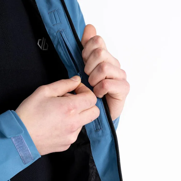Dare 2b Switch Out Recycled Waterproof Jacket Stellar Blue Men Waterproof Jackets