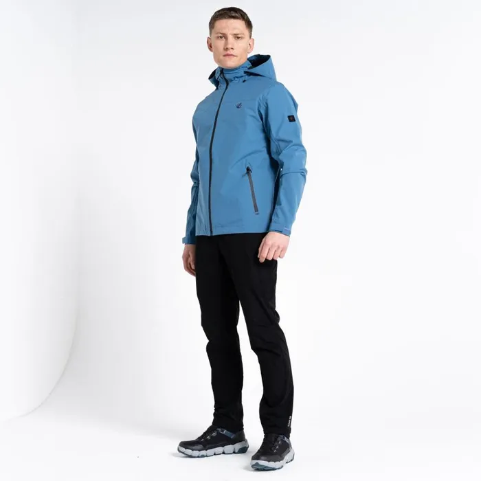 Dare 2b Switch Out Recycled Waterproof Jacket Stellar Blue Men Waterproof Jackets