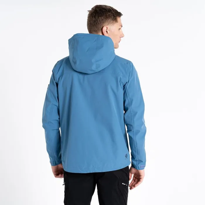 Dare 2b Switch Out Recycled Waterproof Jacket Stellar Blue Men Waterproof Jackets