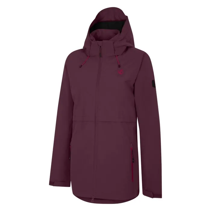 Dare 2b Switch Up II Waterproof Jacket Fig Purple Women Waterproof Jackets