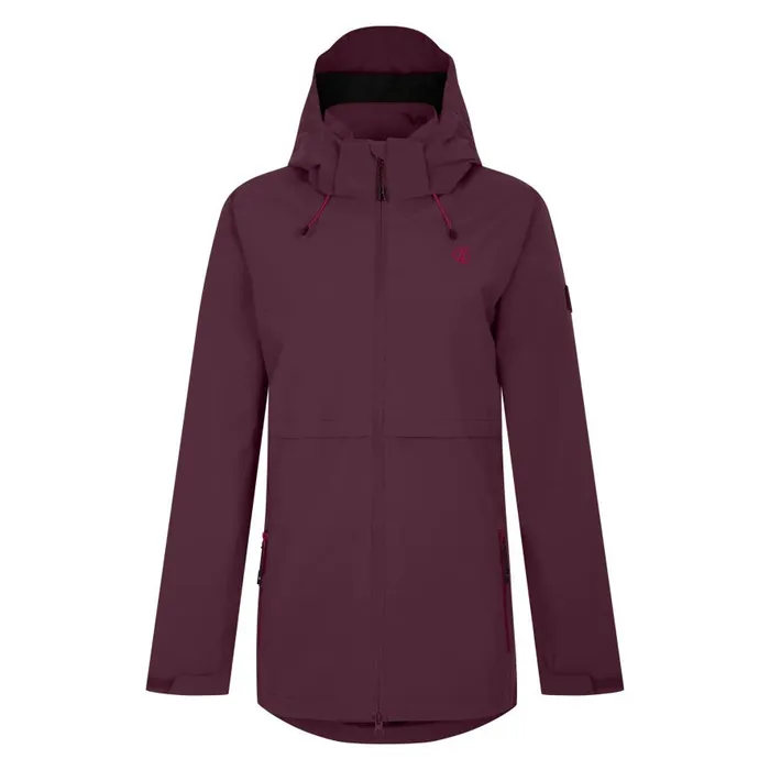 Dare 2b Switch Up II Waterproof Jacket Fig Purple Women Waterproof Jackets