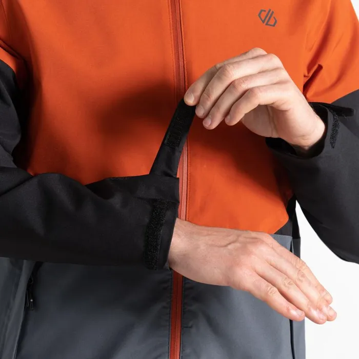 Dare 2b Terrain Waterproof Jacket Roobios Tea Brown Men Waterproof Jackets