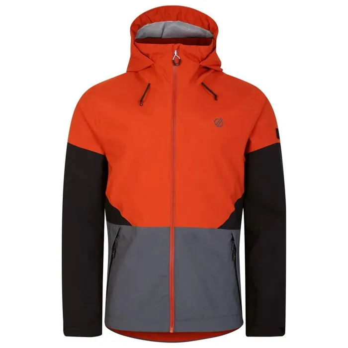 Dare 2b Terrain Waterproof Jacket Roobios Tea Brown Men Waterproof Jackets