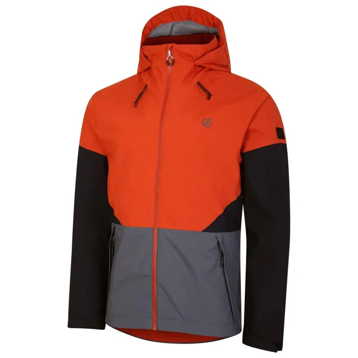 Dare 2b Terrain Waterproof Jacket Roobios Tea Brown Men Waterproof Jackets