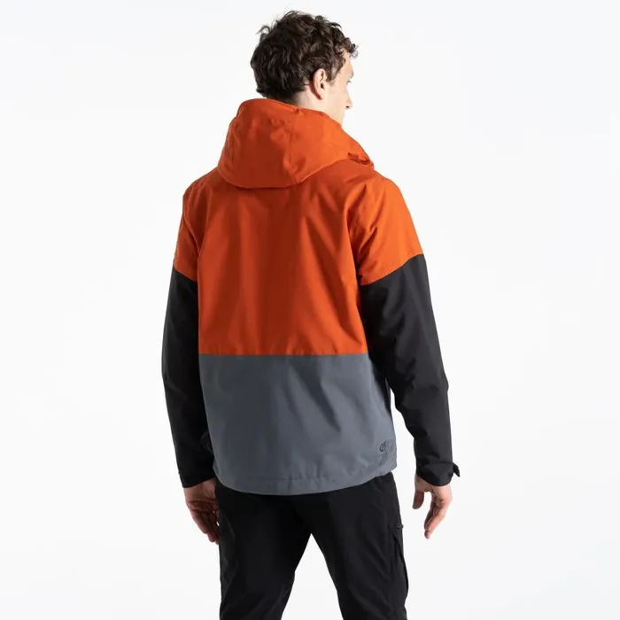 Dare 2b Terrain Waterproof Jacket Roobios Tea Brown Men Waterproof Jackets
