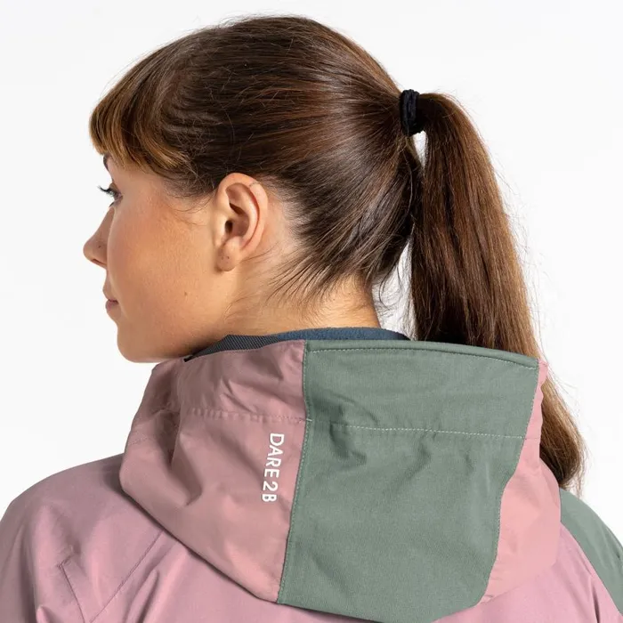 Dare 2b Traversing Waterproof Jacket Dusty Rose Women Waterproof Jackets