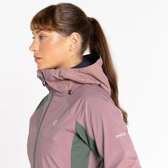 Dare 2b Traversing Waterproof Jacket Dusty Rose Women Waterproof Jackets