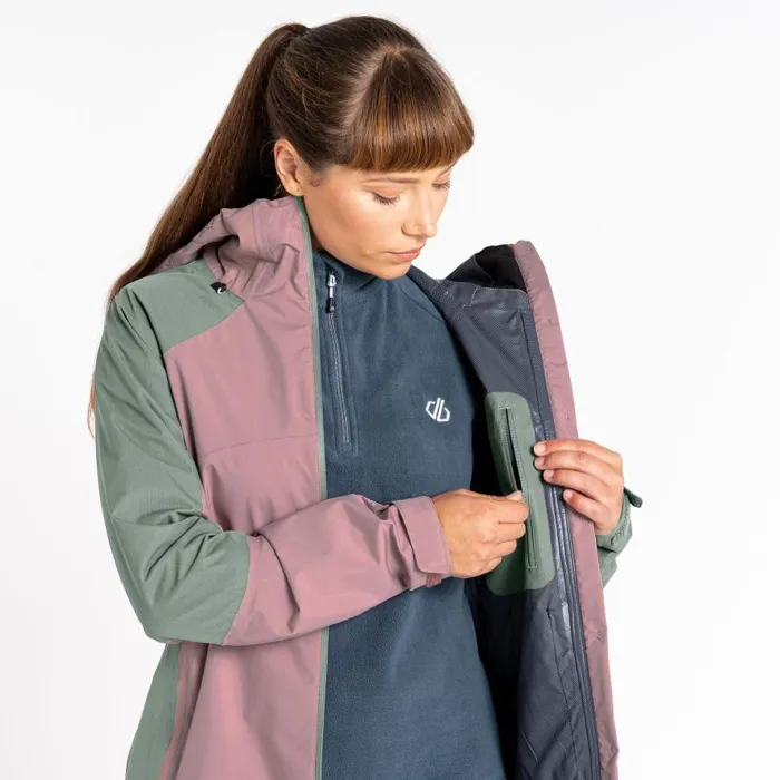 Dare 2b Traversing Waterproof Jacket Dusty Rose Women Waterproof Jackets