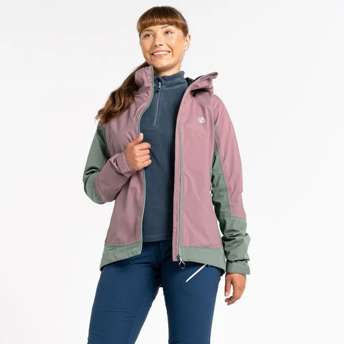 Dare 2b Traversing Waterproof Jacket Dusty Rose Women Waterproof Jackets