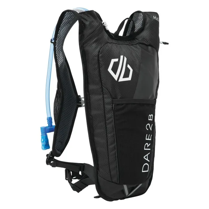 Dare 2b Vite III Hydro Pack Black White WomenMenKids Bags and Rucksacks