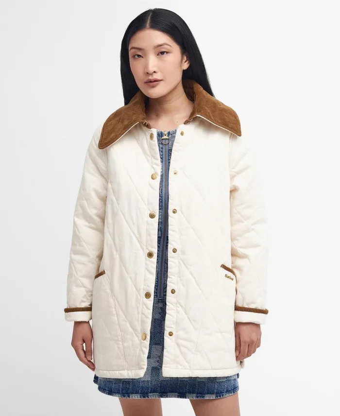 Denim Modern Liddesdale Jacket Ecrusummer Navy Northumberland Women Barbour Quilted Jackets