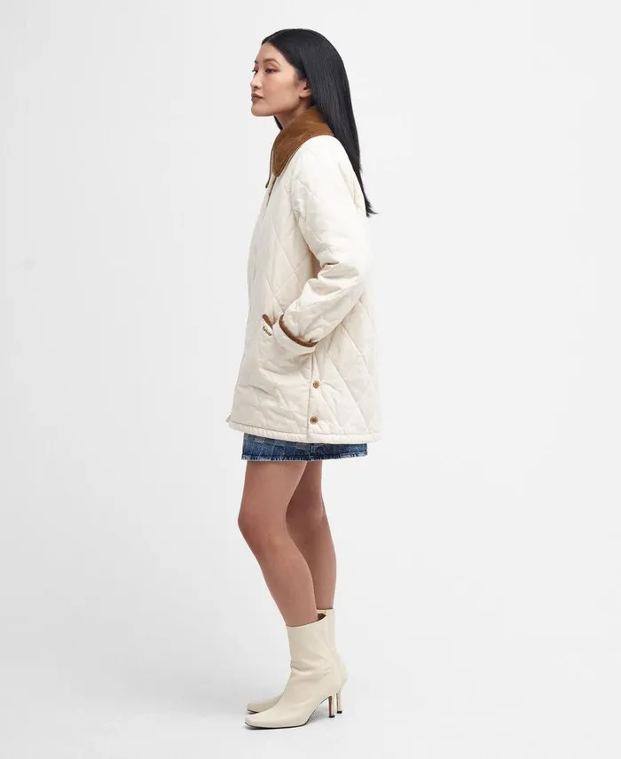 Denim Modern Liddesdale Jacket Ecrusummer Navy Northumberland Women Barbour Quilted Jackets