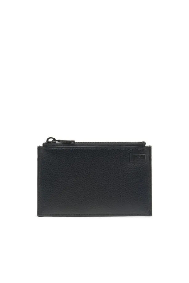 Diesel Card Holder Coin M Black Women Wallets