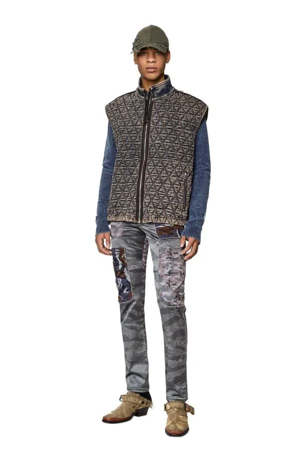 Diesel Dkurfs Blue Men Jackets