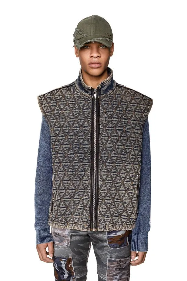 Diesel Dkurfs Blue Men Jackets