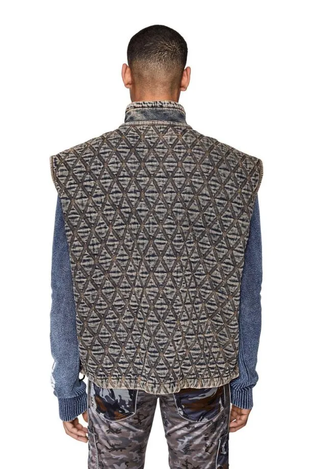 Diesel Dkurfs Blue Men Jackets