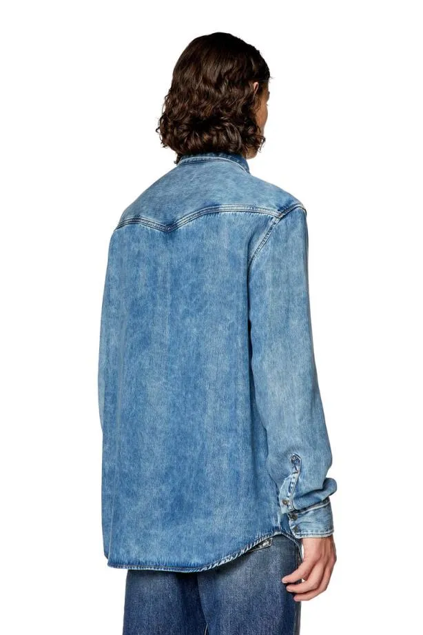 Diesel Docean Medium Blue Men Shirts