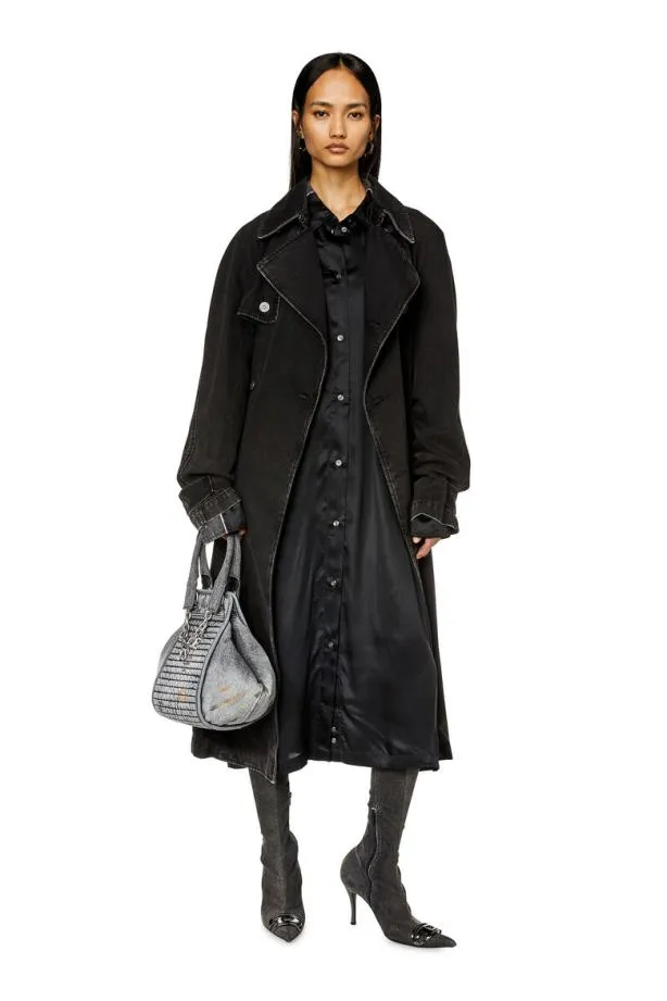 Diesel Dpaigestram Black Women Dresses
