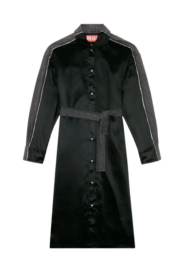 Diesel Dpaigestram Black Women Dresses