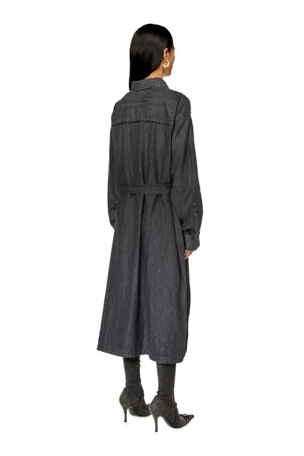 Diesel Dpaigestram Black Women Dresses
