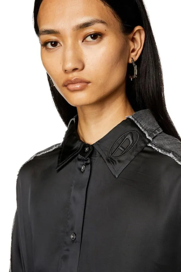 Diesel Dpaigestram Black Women Dresses