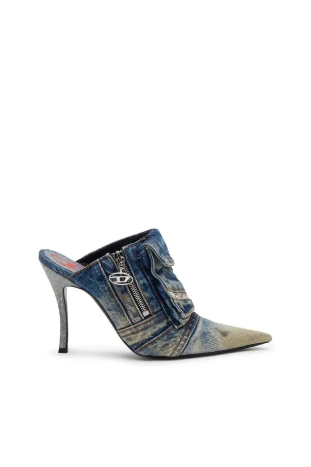 Diesel Dvenus Pocket Ml Brown Women Heels