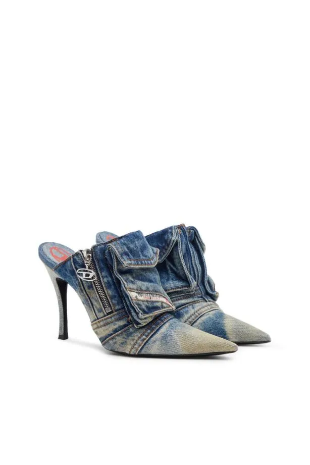 Diesel Dvenus Pocket Ml Brown Women Heels