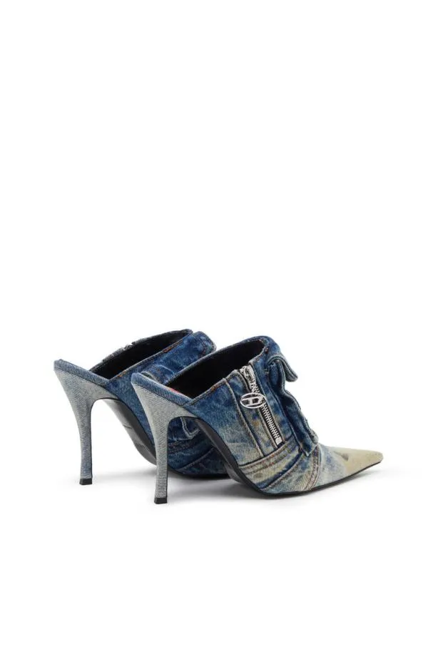 Diesel Dvenus Pocket Ml Brown Women Heels
