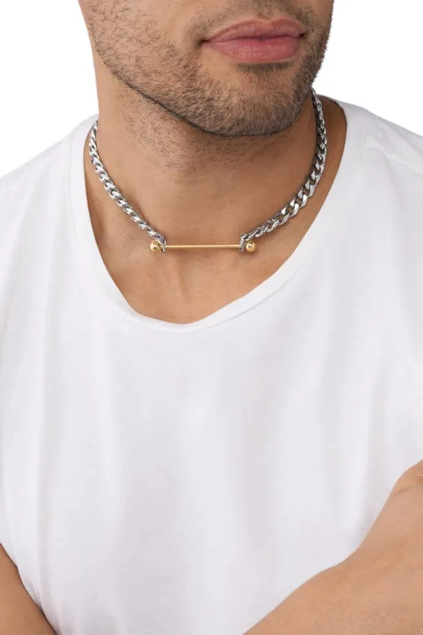 Diesel Dx1408 Silver MenWomen Jewelry