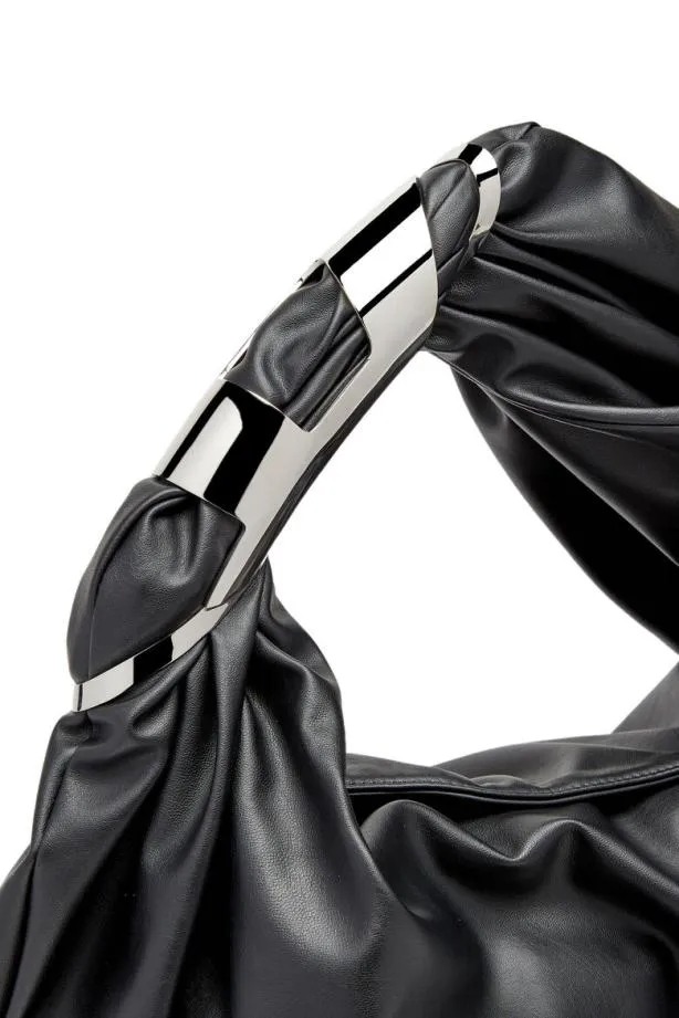 Diesel Grabd Hobo M Black Women Shopping And Shoulder Bags